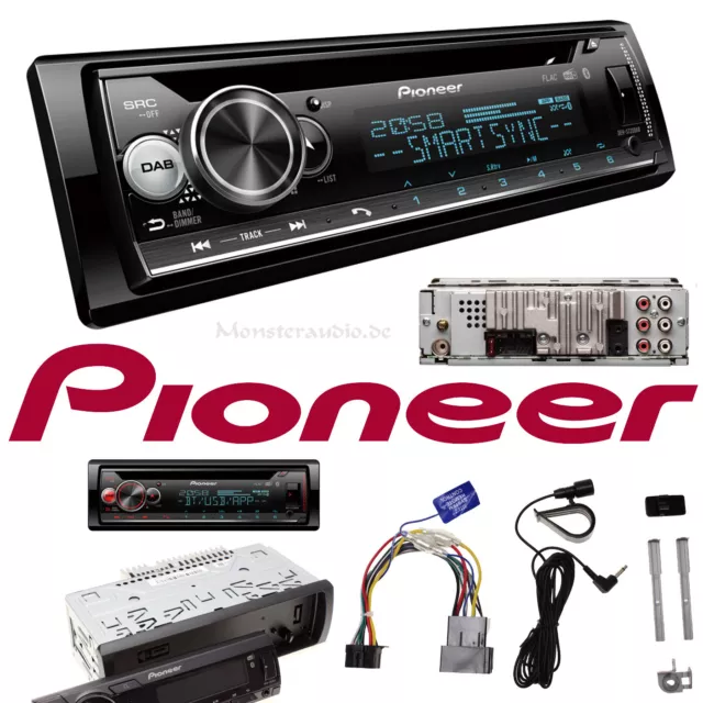 Pioneer DEH-S720DAB DAB+ Autoradio CD USB Bluetooth Variocolor für android ios