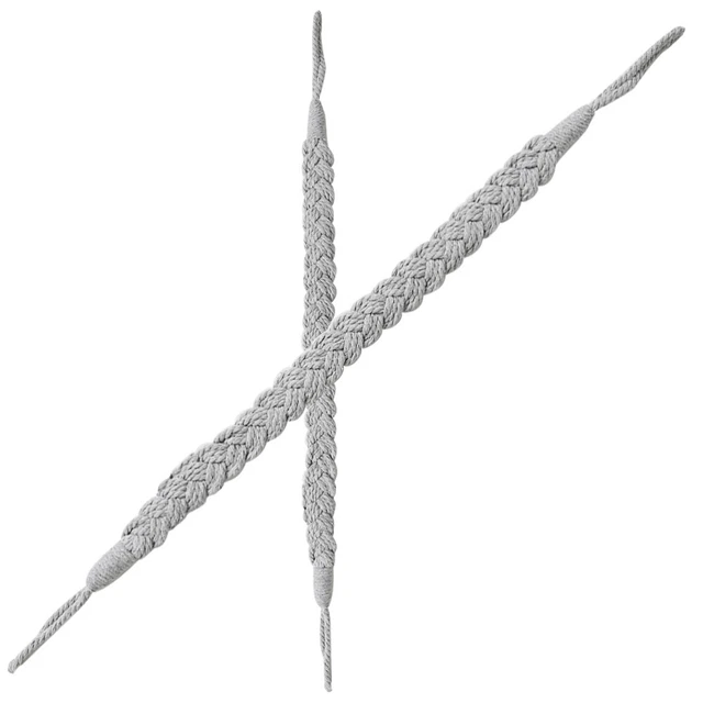 2pcs corde tissée rideau tieback salon de la fenêtre universelle rideau rideau