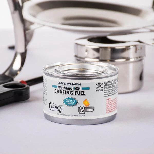 2 Hour Methanol Gel Chafing Dish Fuel 72/Case Food Warmer