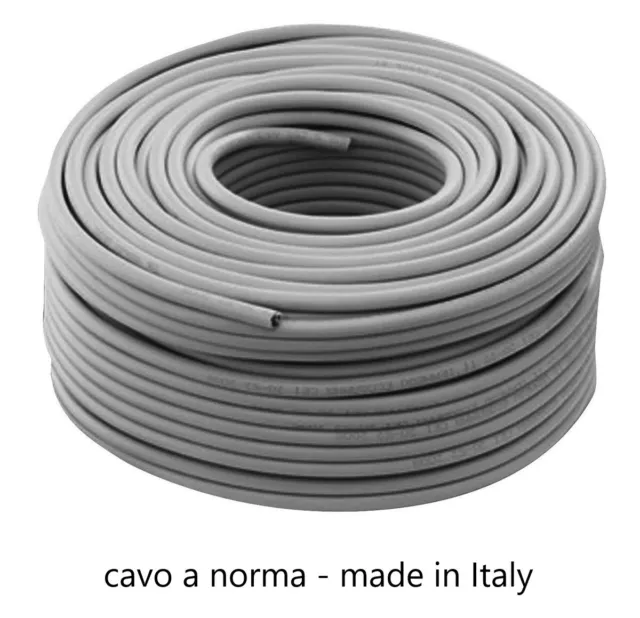 Cavo Fg16Or16 Ex Fg7 Tripolare 3 Poli 3 X 1,5 3G1,5 Mmq Doppia Guaina Per Estern