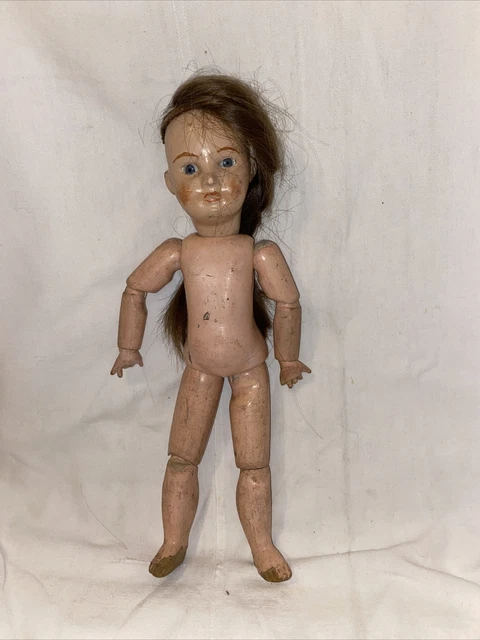 poupée ancienne 29 cm unis france bleuette ???