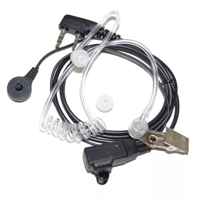 HQRP Hands Free Headset for Kenwood TK-340 TK-2100 TK-5220 TK-3202L Free-Talk