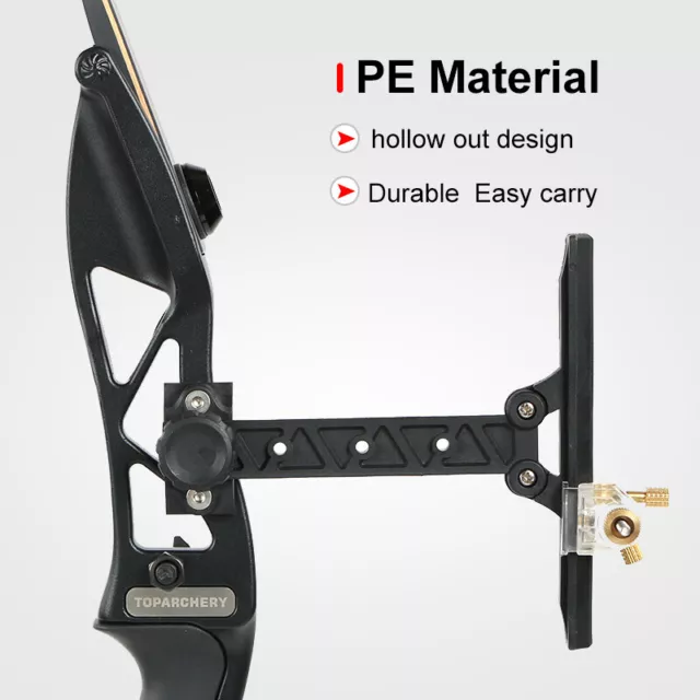 New T shape Archery Compound Recurve Bow Sight Adjustable For Hunting Target