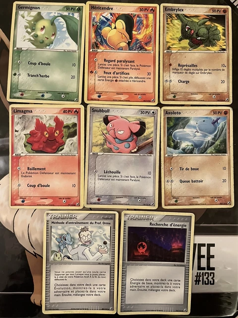 💫 Pokémon - Beau lot de 8 cartes - Bloc Ex - Forces Cachées - 2006 - Played