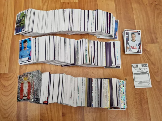 Lote De 1100 + Panini Premier League 2021 Colección Fútbol Pegatinas