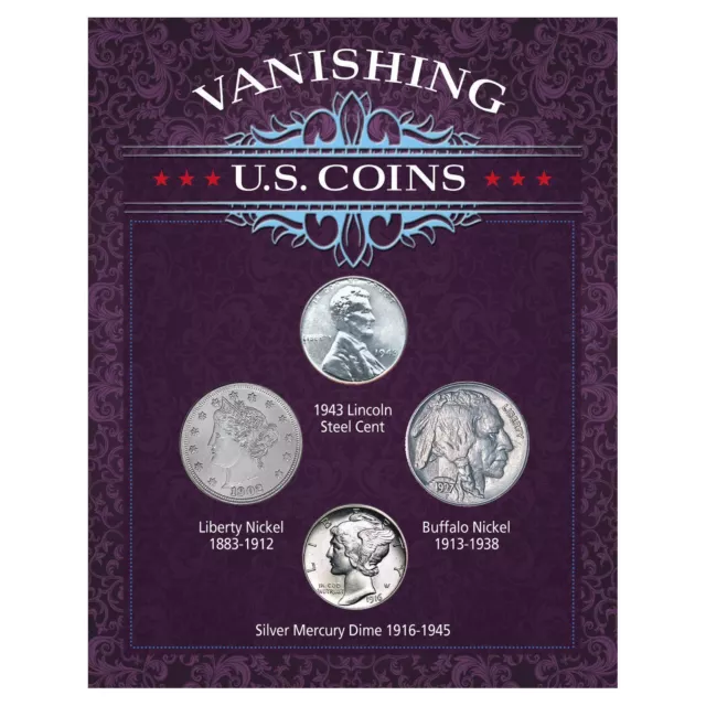 NEW American Coin Treasures Vanishing Coins 11394