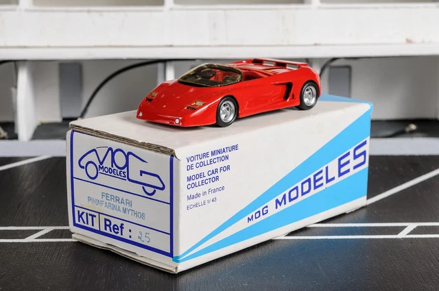 Kit Maquette MOG MODELES 1/43 Ferrari Pininfarina Mythos à Monter, Boîte