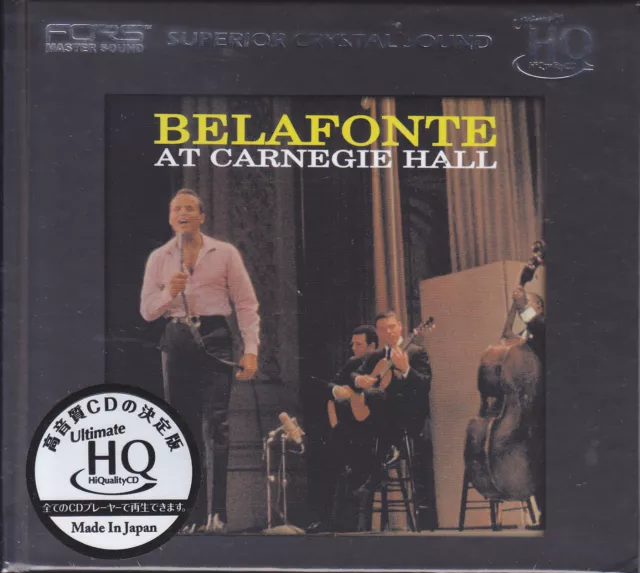 &amp;BELAFONTE AT CARNEGIE Hall&amp;quot; Japan UHQCD HQCD Audiophile CD Limited ...