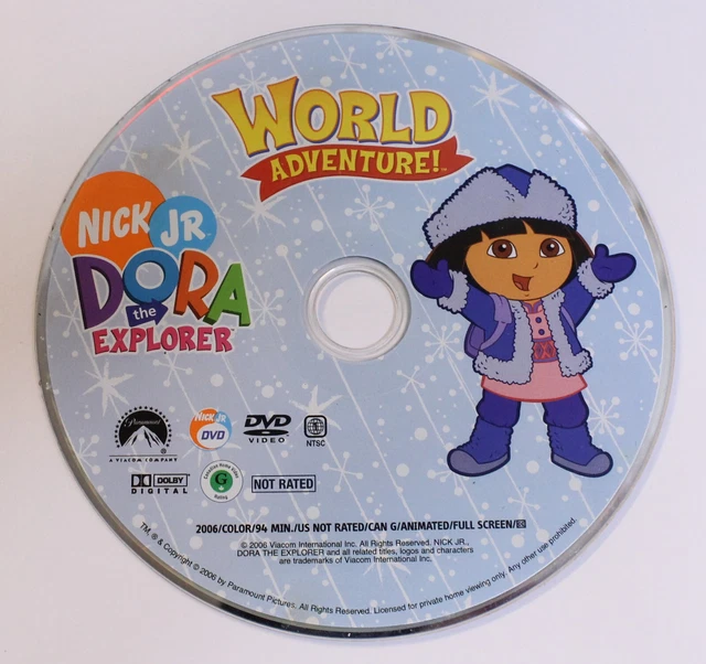 NICK JR DORA the Explorer World Adventure DVD EUR 6,35 - PicClick IT