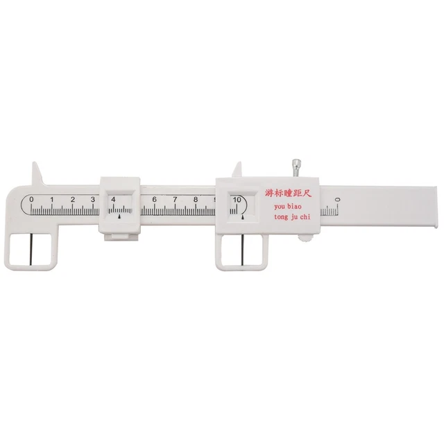 Optical Vernier PD Ruler Pupil Distance Meter Eye Ophthalmic Tool T2S9