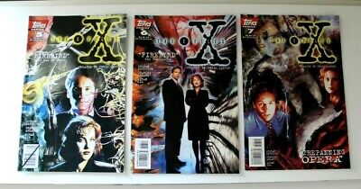 Topps Comics The X Files Vol. 1, Numbers 5,6 and 7 1995