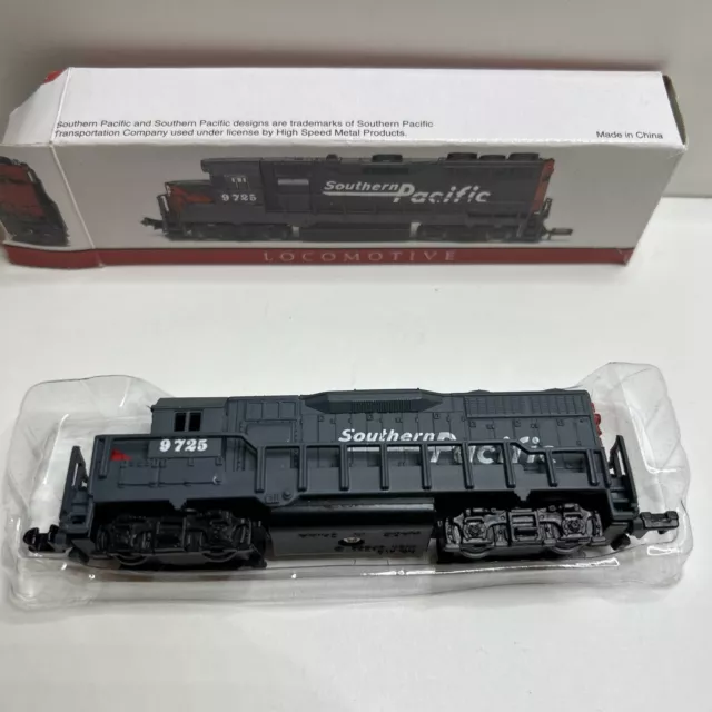Southern Pacific Locomotive # 9725 Model Train No 418 High Speed N Scale w Box