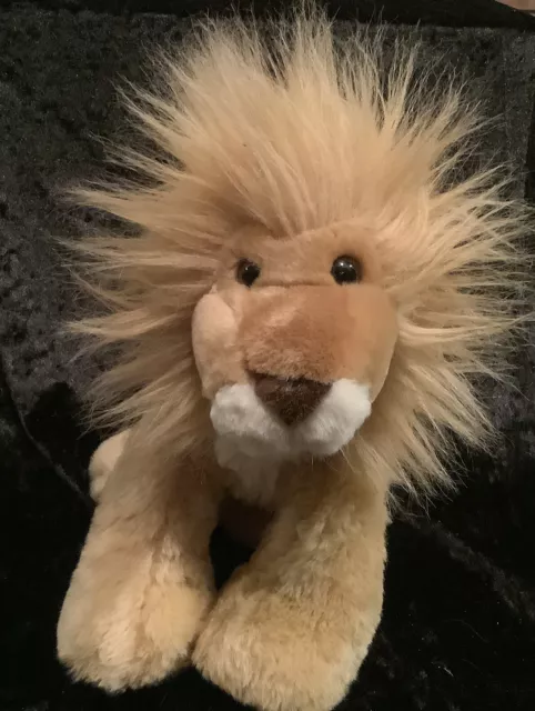 TOYS R US Animal Alley LION Plush Stuffed Animal 12" Retired Discontinued