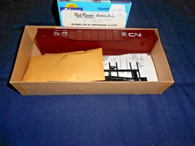 Athearn Rail Runner Custom 50' Gondola  Ho Gauge Canadian National Nib