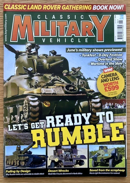 CLASSIC MILITARY VEHICLE Magazine Issue #253 June 2022 READ ONCE ONLY