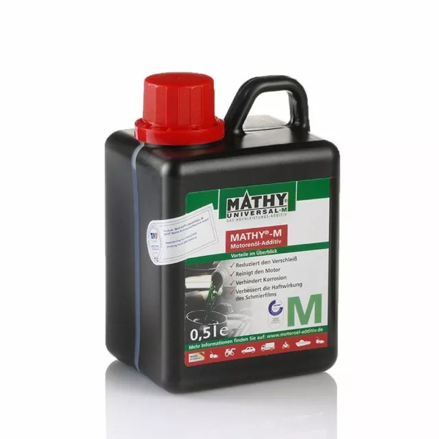 MATHY®-M 500 ml Motoren Öl Additiv, SAE 0-60 / 1110-3 - Mathy-M Motor 1110-0501