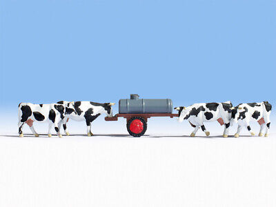 4 vaches avec tonne à eau,NOC16658, échelle1/87,NOCH