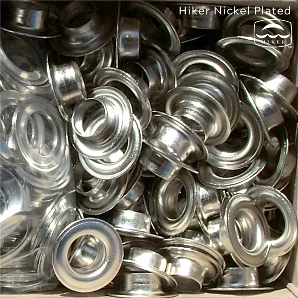 Hiker H 901 Nickel #2 Self Piercing Grommets  - 500 Per Bag