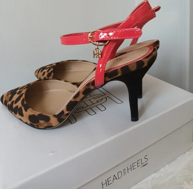 DUNE HEAD OVER heels Red Shoes Size 41 7.99 PicClick UK