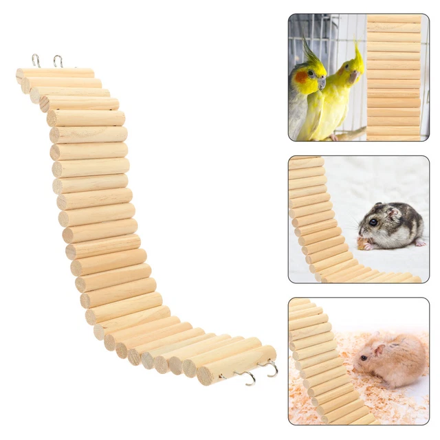 Accessori gabbia cincillà ponte ratto scala recinzione legno