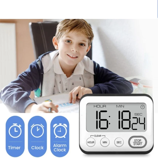 Cooking Timer Manual Countdown Digital Timer Kitchen Timer Alarm Clock
