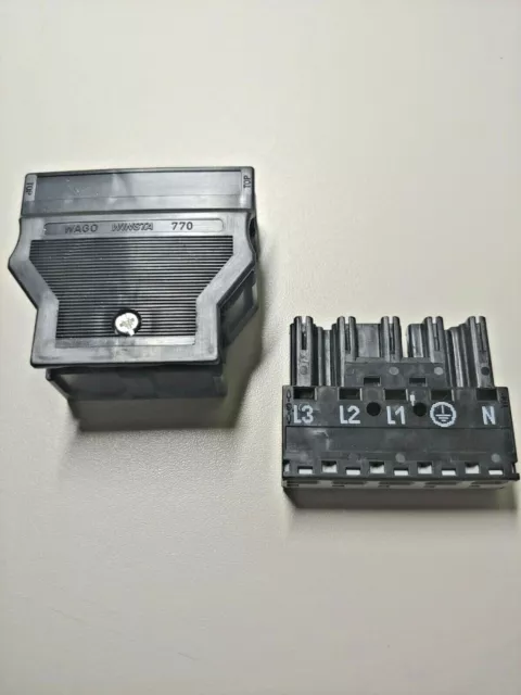 WAGO 770-315 WINSTA® MIDI Stecker mit Zugentlastungsgehäuse 5-polig bis 4 mm²
