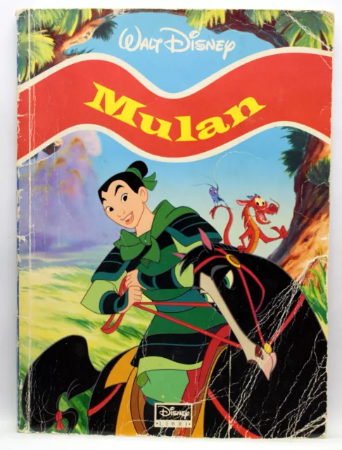 MULAN WALT DISNEY Libro Bambini Edizione Italiana Disney Libri