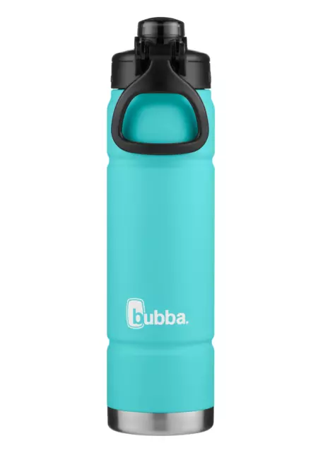 Bubba Trailblazer Stainless Steel Water Bottle Push Button Lid Rubberized Island
