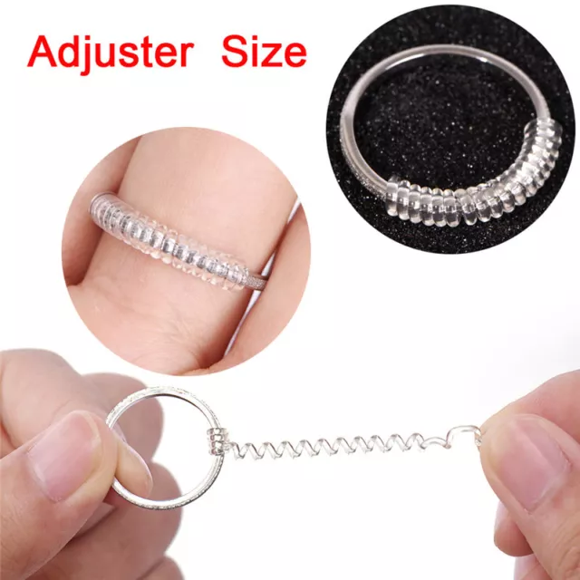 10X Ring Size Adjuster Snuggies Insert Guard Tightener Reducer Resizing Fit DP