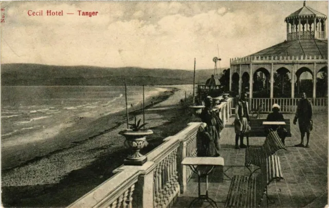 CPA AK Tangier - Cecil Hotel MOROC (963789)