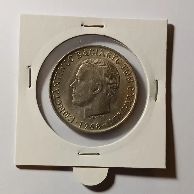 Griechenland Münze 10 Drachmai 1968 #1186