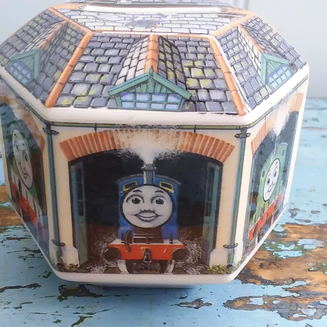 Thomas the Tank Engine Money Box. Wedgwood 1992. VGC