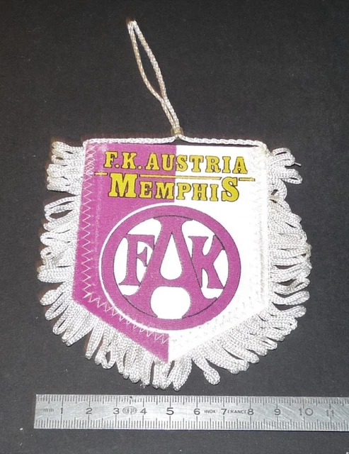Football Fanion 1984 Pennant Pennant Austria Fk Austria Memphis Austria