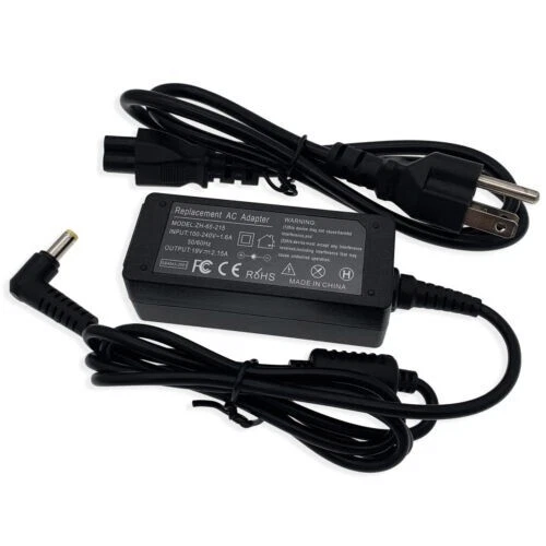 AC Adapter Battery Charger 40W For Acer Aspire E1-510-4828 E1-510P-2671 Laptop