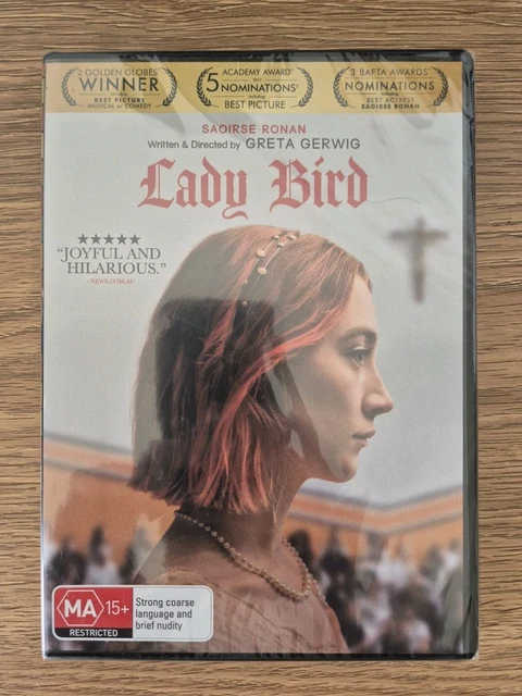 LADYBIRD DVD SAOIRSE Ronan Laurie Metcalf REGION Brand New