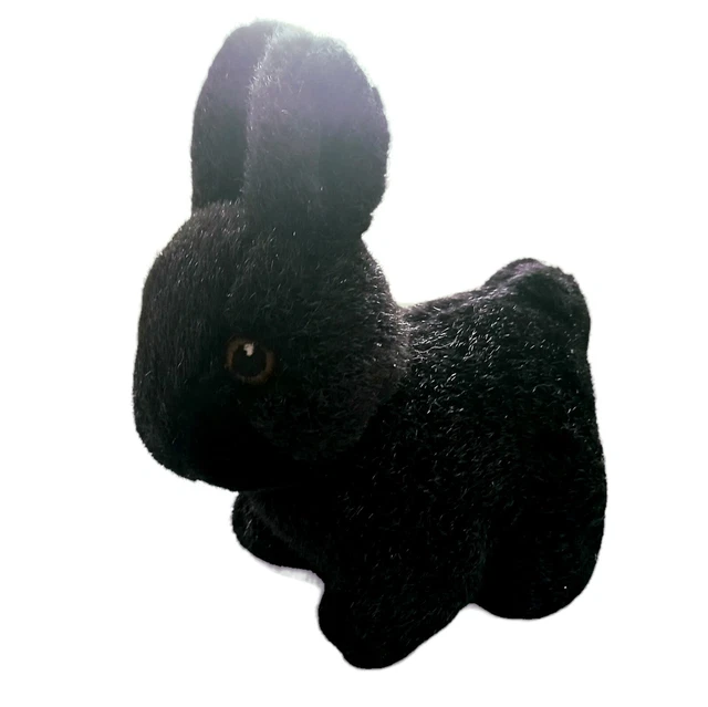 IKEA GLADA BUNNY Rabbit Soft Toy Plush black 12cm small £20.00 PicClick UK
