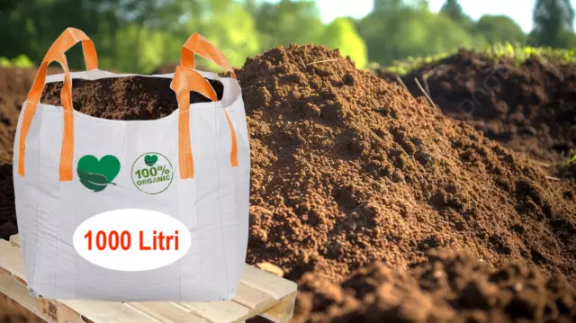 COMPOST Terriccio ORTICOLE  HUMUS, CERTIFICATO ai sensi del D.Lgs 75/2010