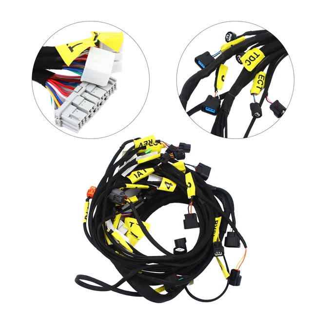 For Honda Acura Integra K-Swap CRX EK EG New K-Series Tucked Engine Harness