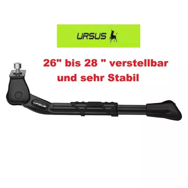 Fahrrad Seitenständer URSUS KING 26" bis 28" Zoll Fahrräder Ständer sehr Stabil