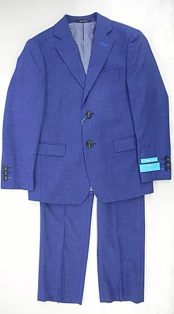 Boys T.O. Collection Blue 2PC. Suit Regular Sizes 8 Regular - 14 Regular