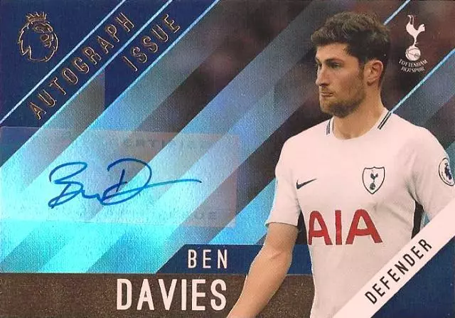 2017-18 Topps Premier League goldzertifizierte Autogrammbasis reguläre Version - auswählen 2