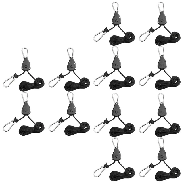 12 pcs Seil Clip Aufhänger Licht Halterung Hängen Kit