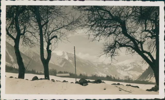 Chamonix, au lac des Gaillands; Mont Lachat, Col de Voza, le Prarion Vintage sil