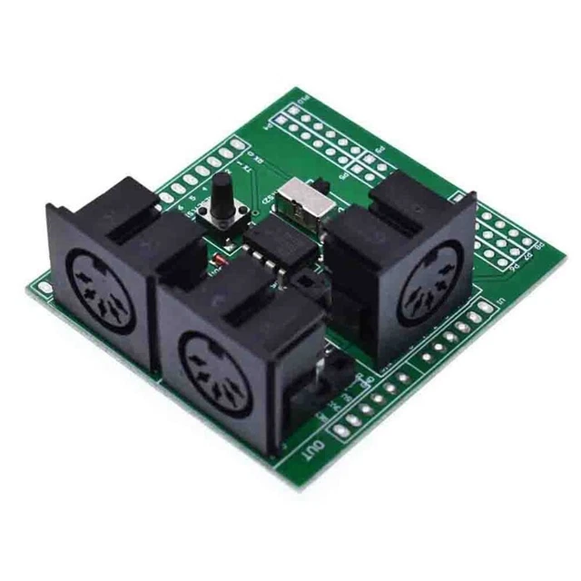 Piastra Adattatore Interfaccia Digitale Strumento MIDI Shield Musical Break V3K3
