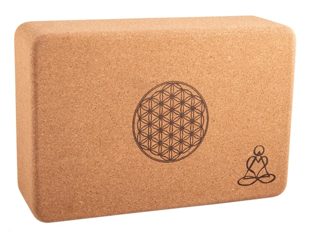 Kork Yoga Block – Rutschfest, Halbmondförmig, Für Balance, Stabilität Und Dehnung
