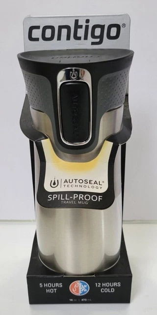Contigo West Loop 2.0 16oz Spill-Proof Travel Mug w/Autoseal Lid HOT/COLD NEW