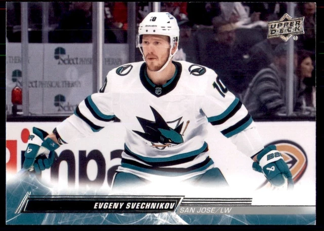 2022-23 UD Extended Series Base #616 Evgeny Svechnikov - San Jose Sharks