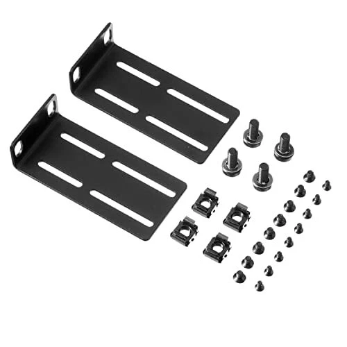 PhyinLan Kit de Montage en Rack Oreilles de Rack universelles réglables de 19...