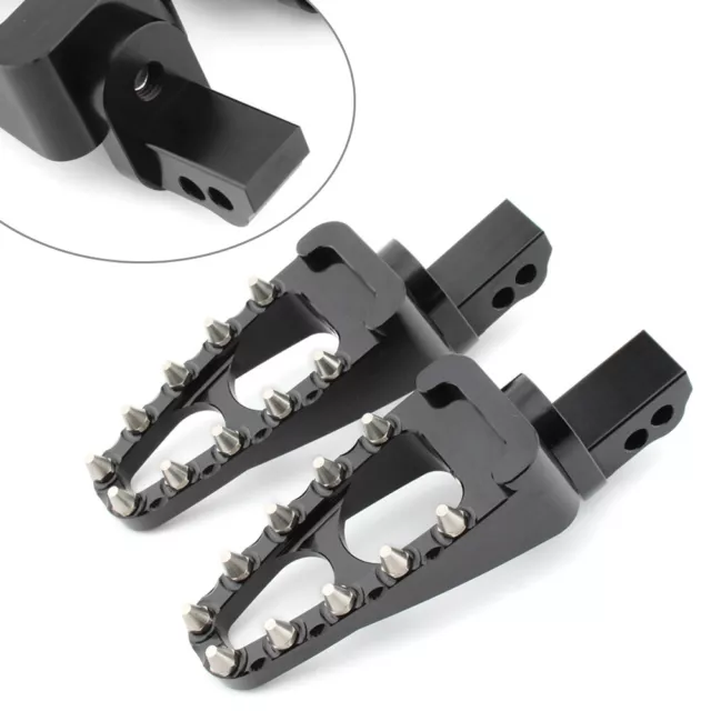 Pair Rear Black Passenger Rear Footpegs Foot Peg Pedal For Harley X350 2023+