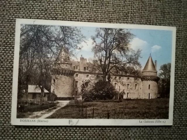 Cpa Dormans Le Château